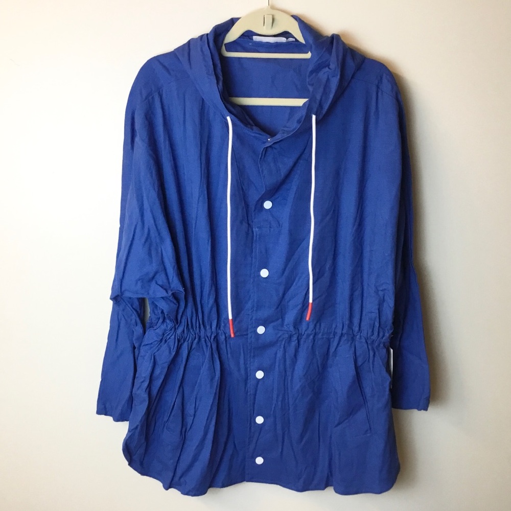 NWT Stitch Fix x Katie Sturino Linen Blend Jacket